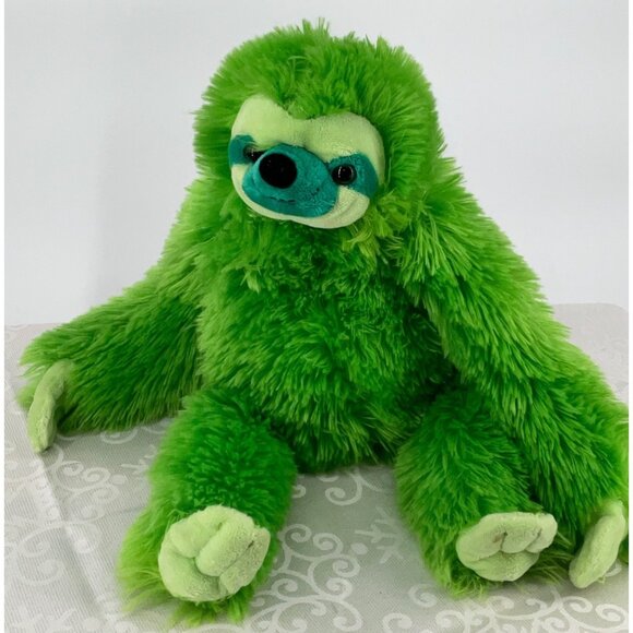Wild Republic Green Sloth Plush Stuffed Animal Toy 17" approximately - Picture 2 of 6